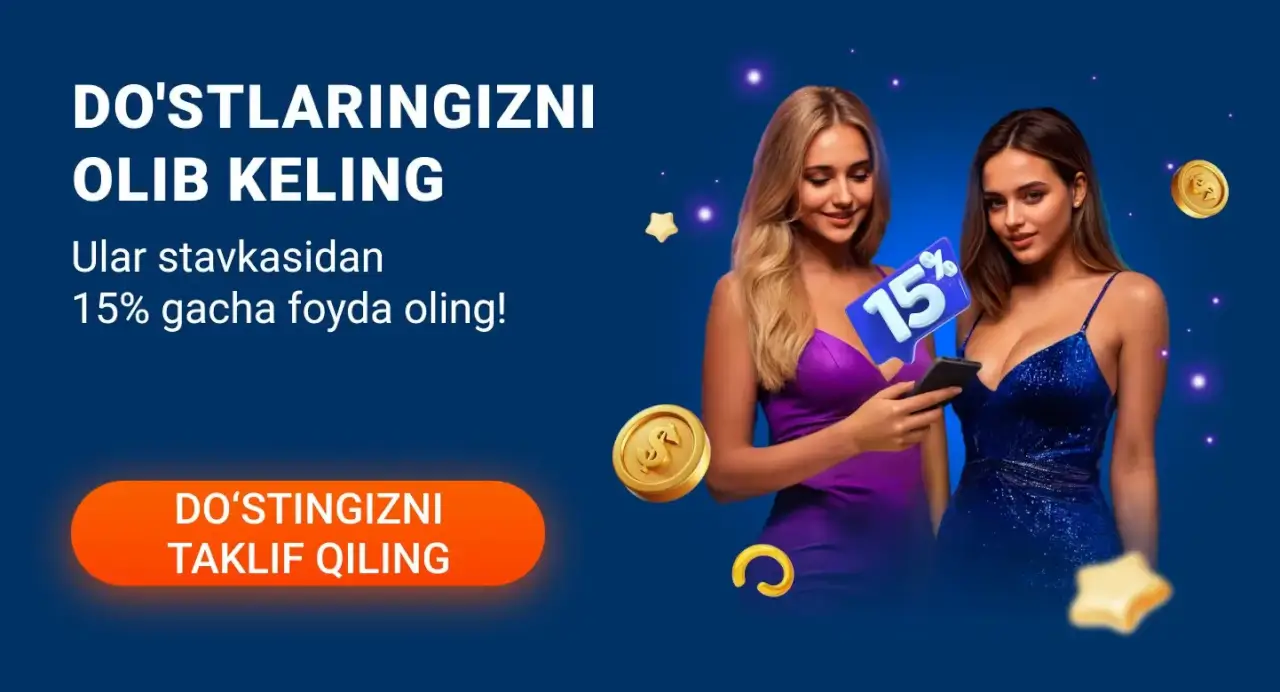 Do'stlarni Mostbetga taklif qilish uchun bonus